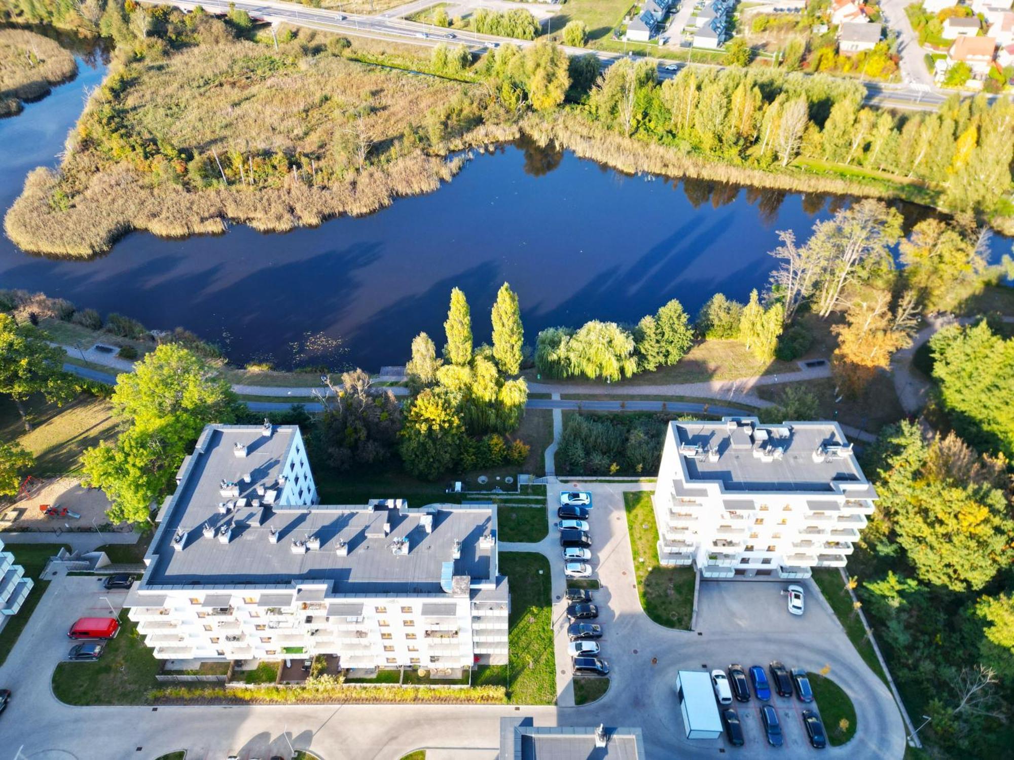 Bella Vista - 3Pok, 5 Lozek, Centrum, Parking, Winda, Widok Na Rzeke, Netflix Iława Extérieur photo